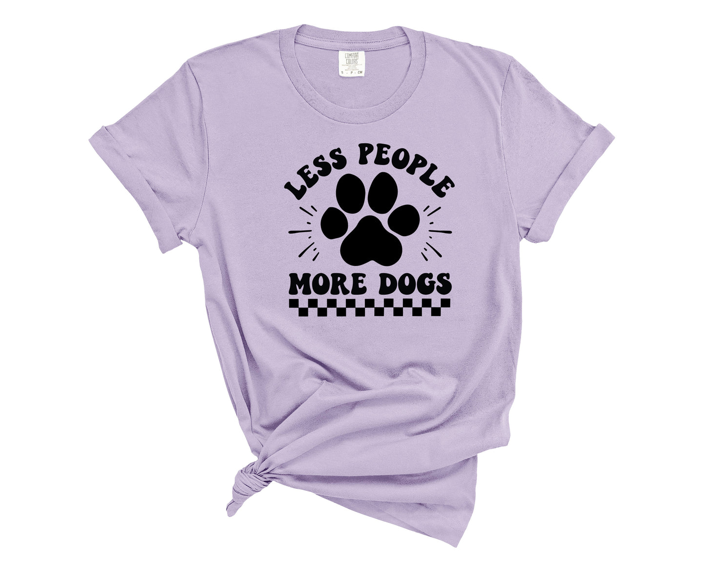 less people more dogs black