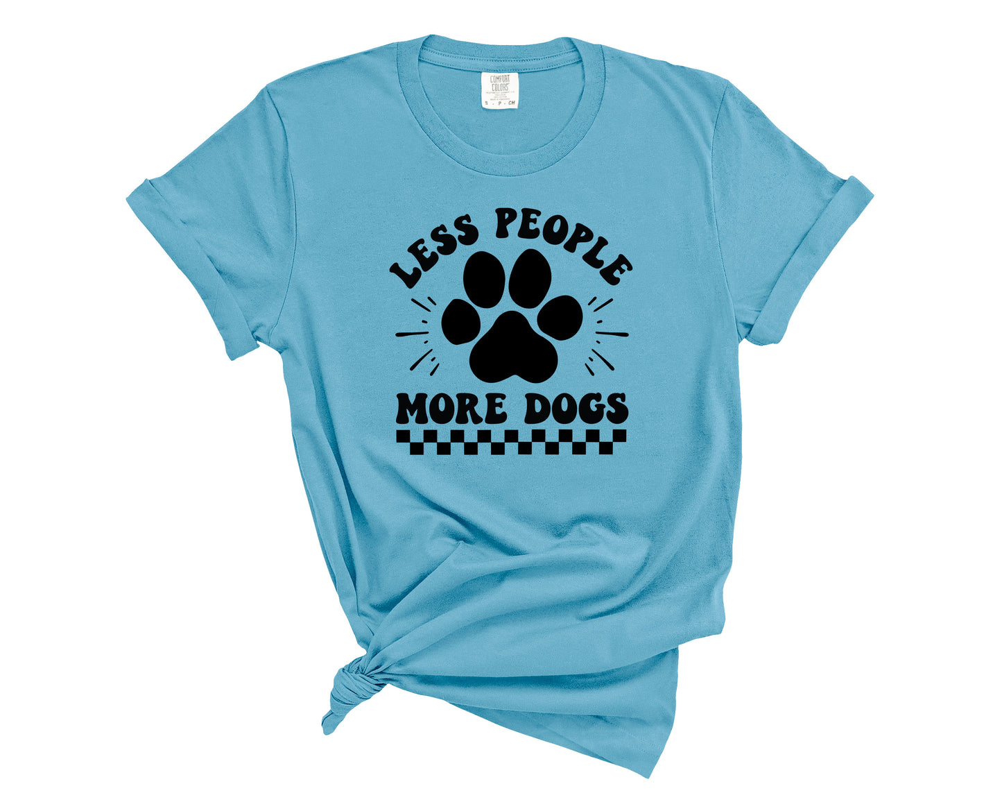 less people more dogs black