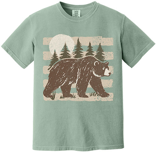 Bear with Stripes Tee