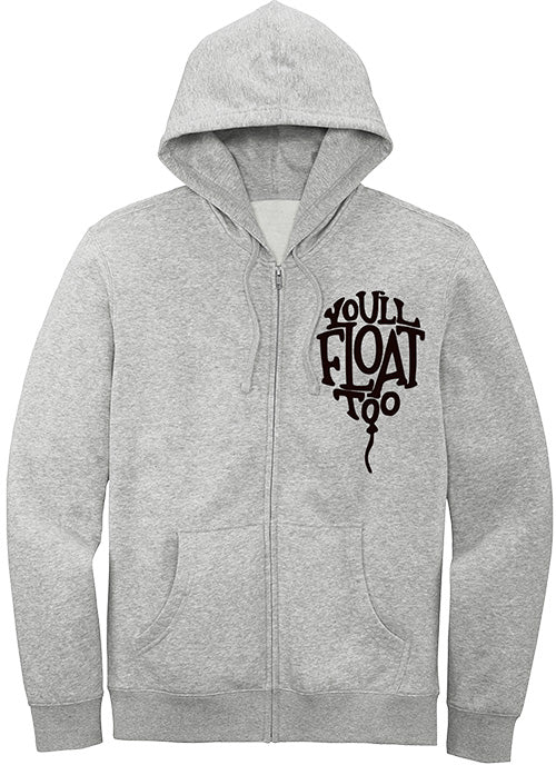 Creepy Clown Full Zip Hoodie