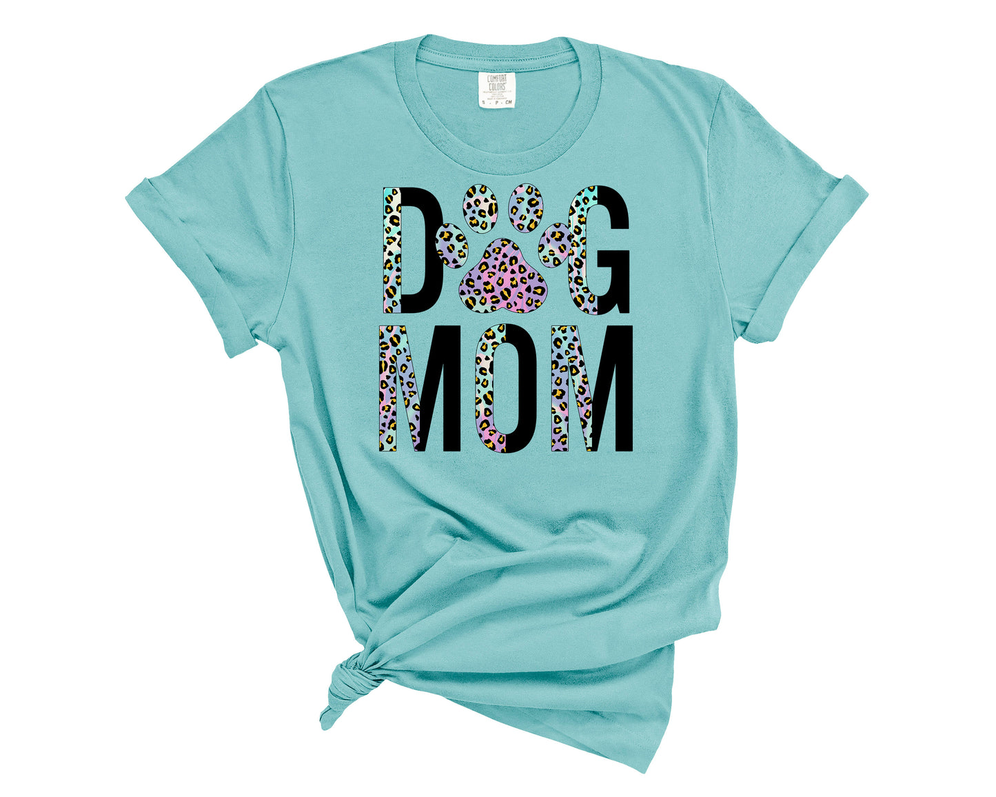 rainbow leopard dog mom