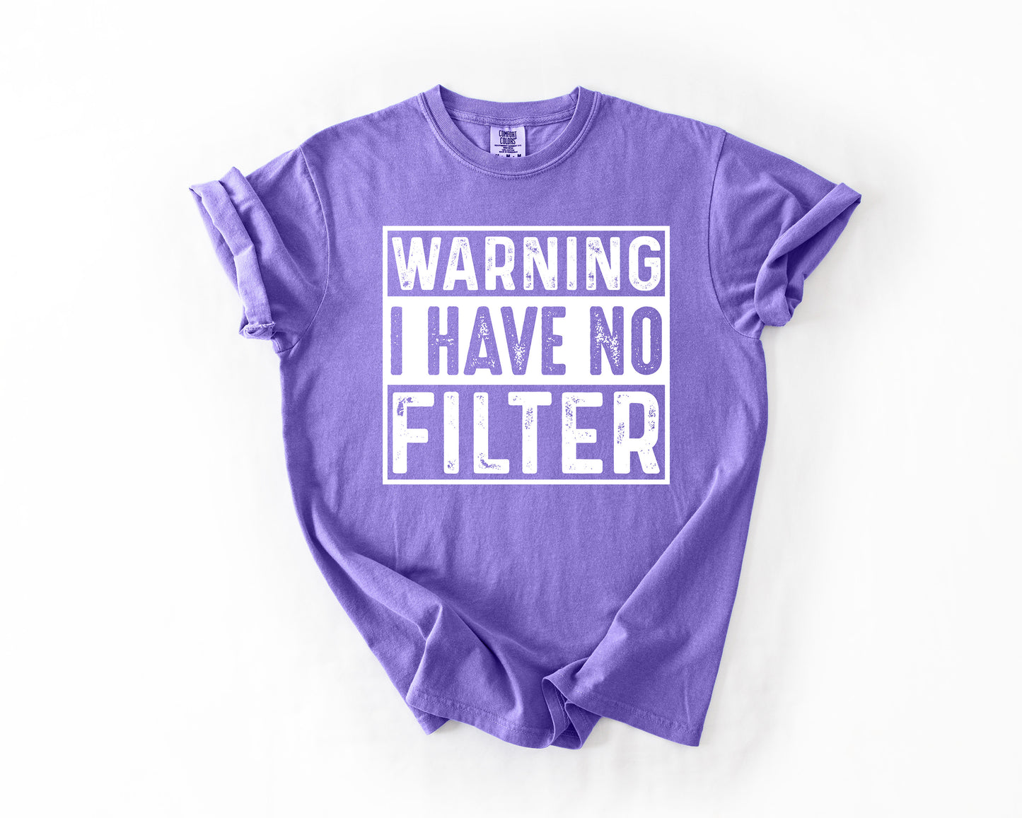 warning I have no filter