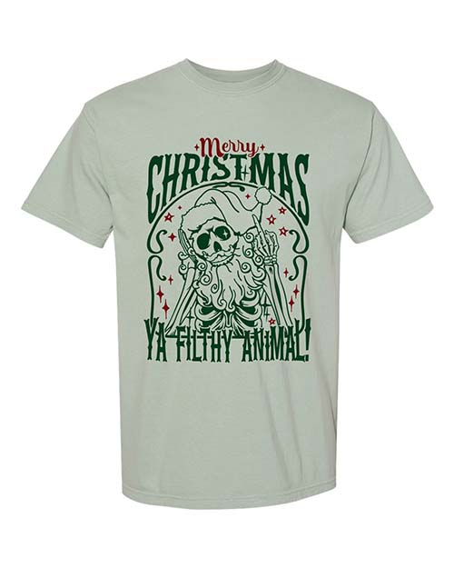 Merry Christmas Ya Filthy Animal Tee