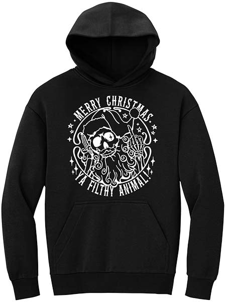 Merry Christmas Ya Filthy Animal Hoodie