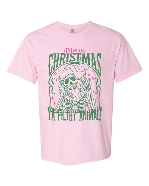 Merry Christmas Ya Filthy Animal Tee