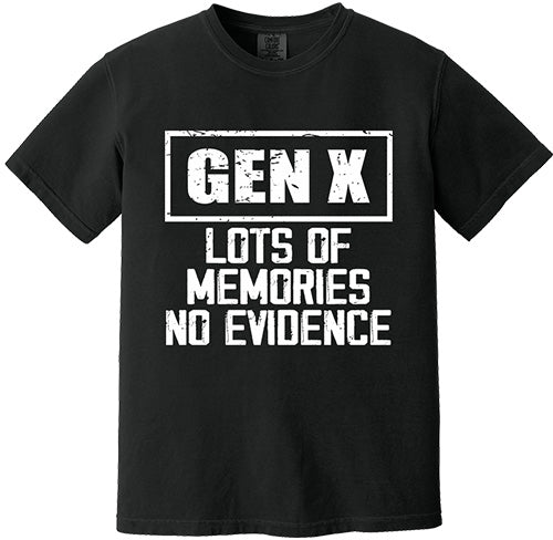 Gen Ex Lots of Memories No Evidence Tee