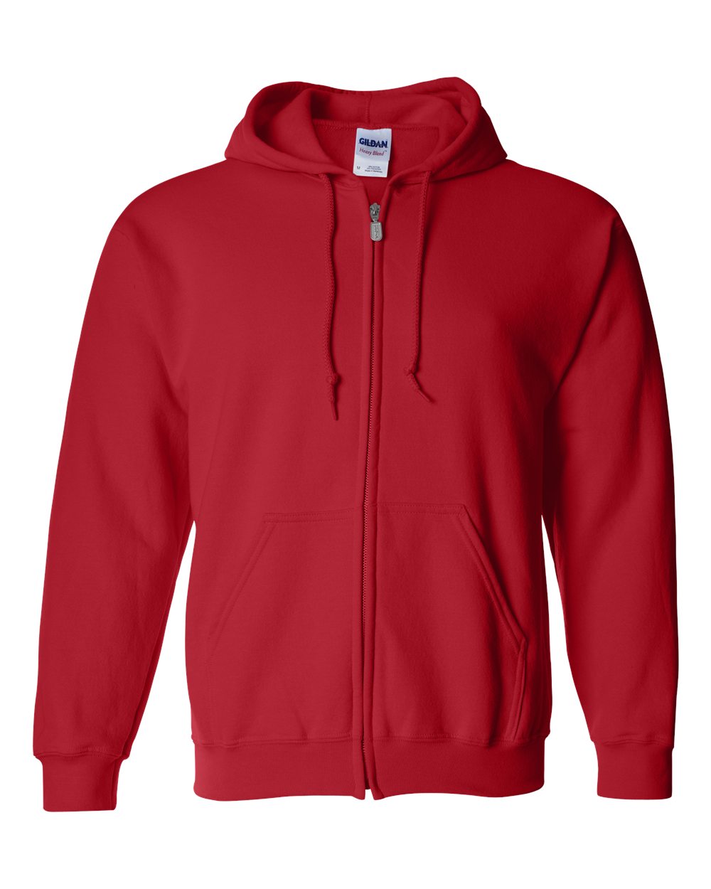 Hoodie with Zipper (Gildan)