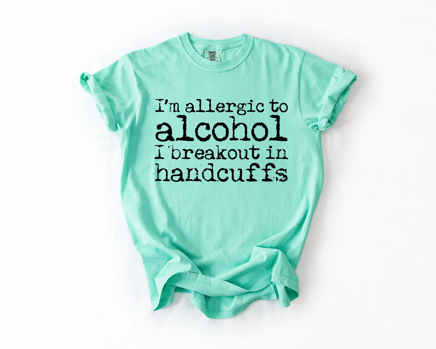 Allergic to alcohol