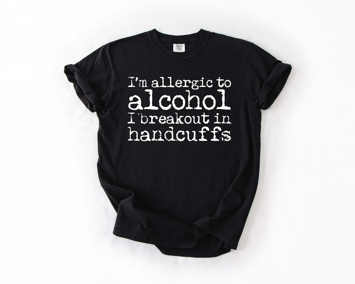 Allergic to alcohol