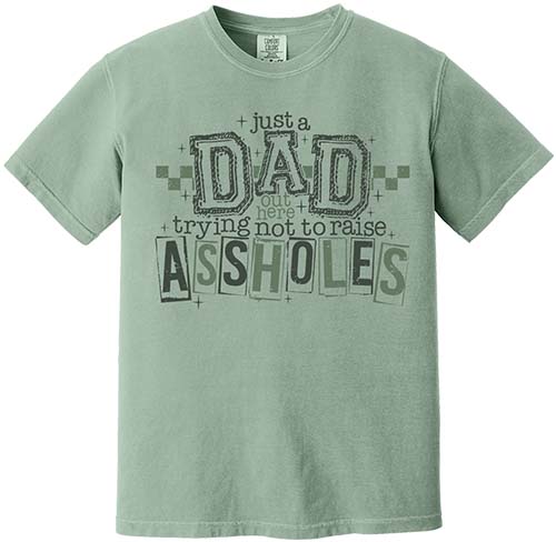 Just a Dad Out Here Trying Not To Raise Assholes