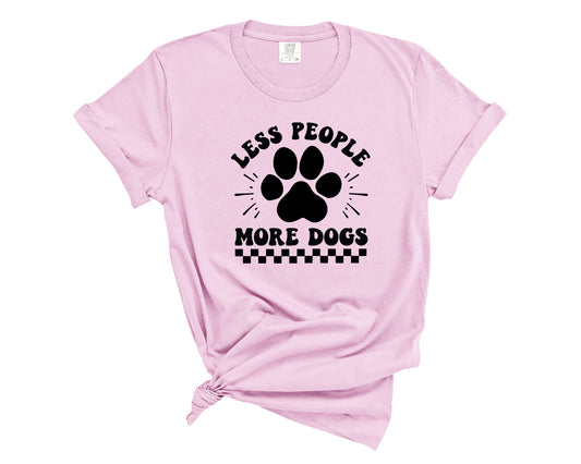 less people more dogs black