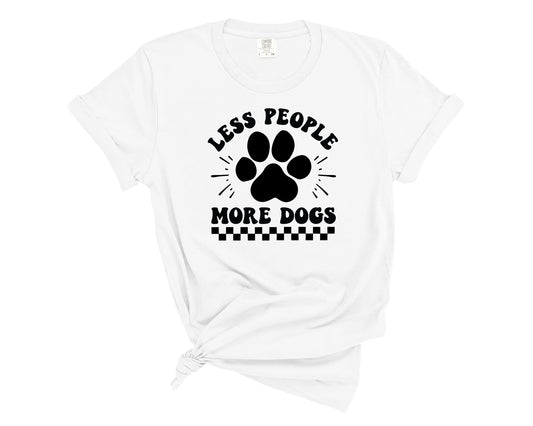 less people more dogs black