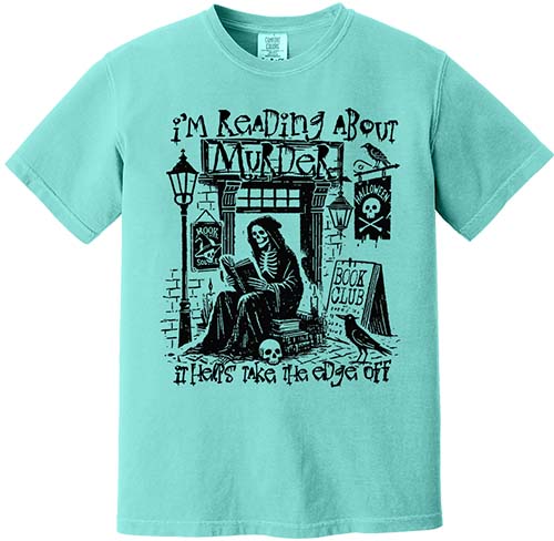 Reading About Murder Tee