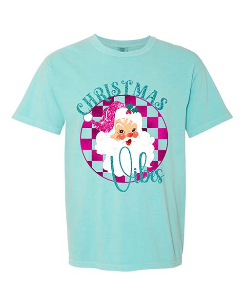 Santa Christmas Vibes Tee