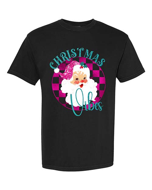 Santa Christmas Vibes Tee