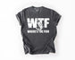 WTF — Where’s the Fish? Tee