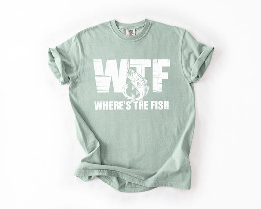 WTF — Where’s the Fish? Tee
