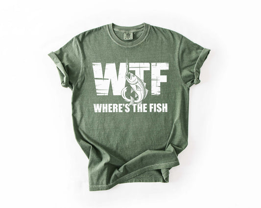 WTF — Where’s the Fish? Tee