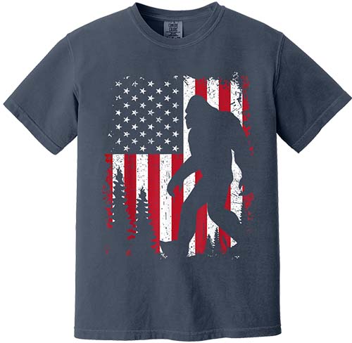 American Flag Yeti Tee