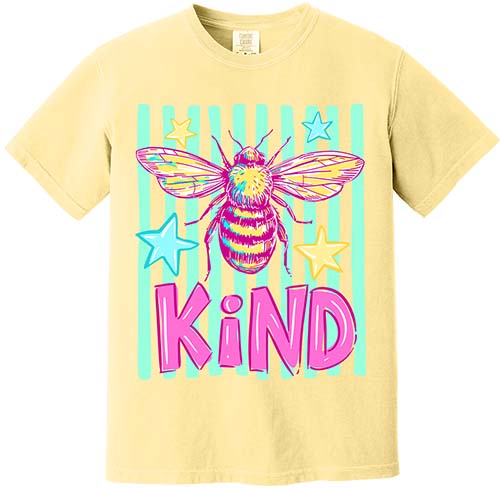 Bee Kind Striped Tee