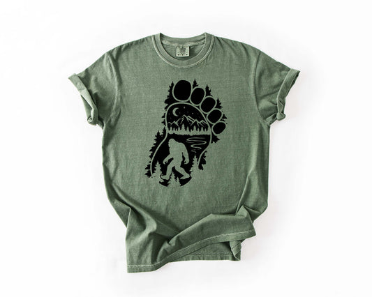 Bigfoot Footprint Tee