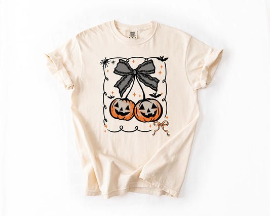Black Lace Pumpkins Tee
