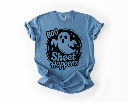 Boo Sheet Happens Tee