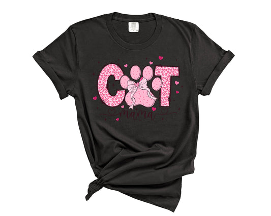 pink cat mom