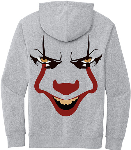 Creepy Clown Full Zip Hoodie
