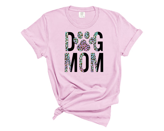 rainbow leopard dog mom