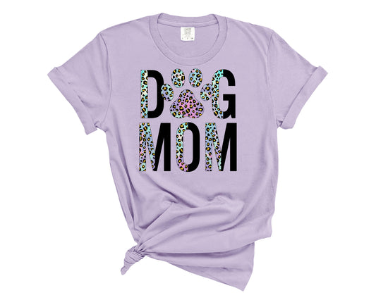 rainbow leopard dog mom