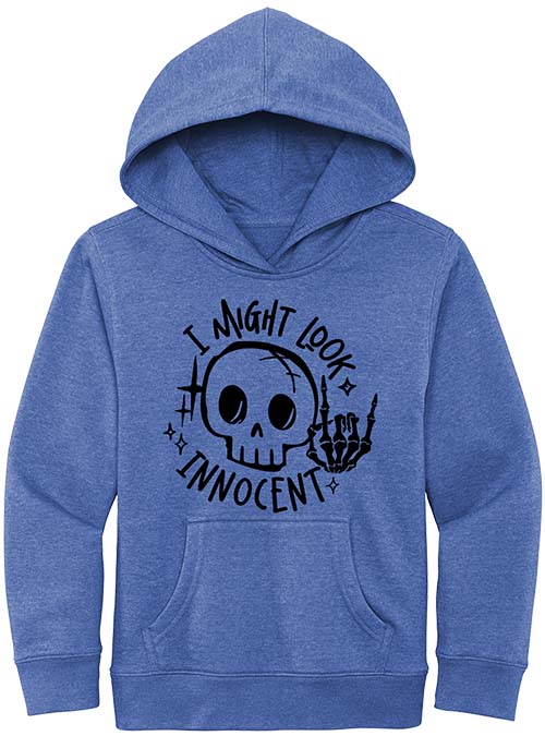 I Might Look Innocent Youth Hoodie