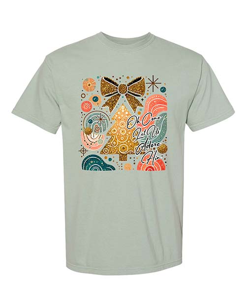 Oh Come Let Us Adore Him Tee & Hoodie