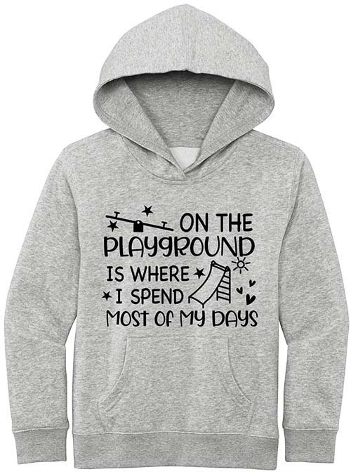 On the Playground Youth Hoodie