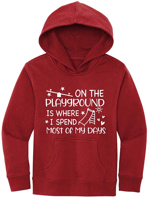 On the Playground Youth Hoodie