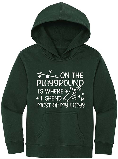 On the Playground Youth Hoodie