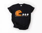Pumpkin Pac-Man Comfort Colors Tee
