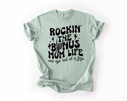 rockin the bonus mom life