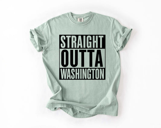 Straight Outta Washington Tee