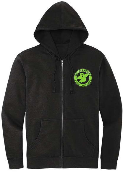 Tacoma Pierce County Paranormal Full Zip Hoodie