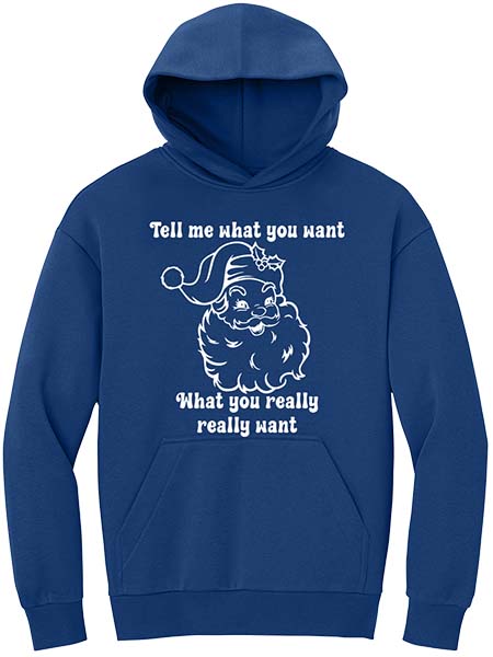 Tell Me What You Want Hoodie